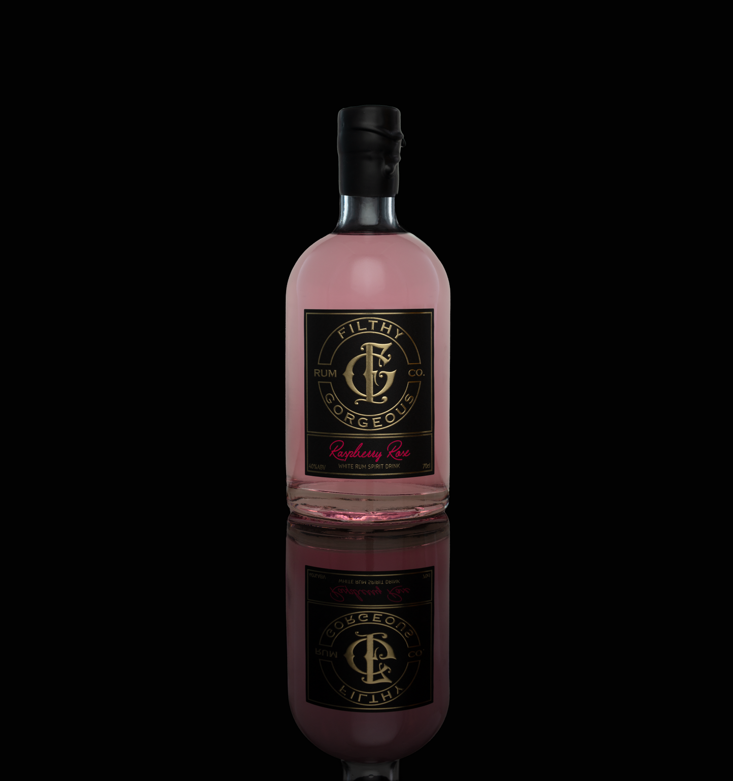 FILTHY GORGEOUS RUM CO. Raspberry Rose White Rum